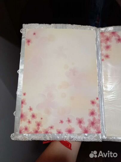 Подушечка, папка для свидетельства