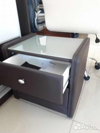 Тумба прикроватная экокожа