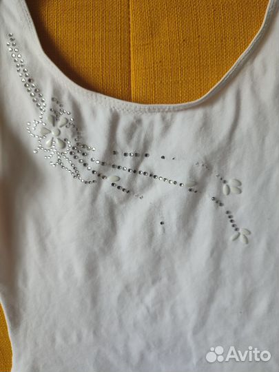 Купальник белый для танцев