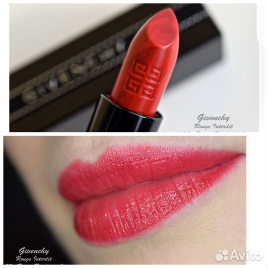 Givenchy l interdit rouge мраморная помада 25