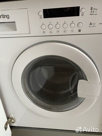 Встраиваемая стиральная машина korting