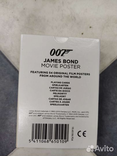 Игральные карты Джеймс Бонд