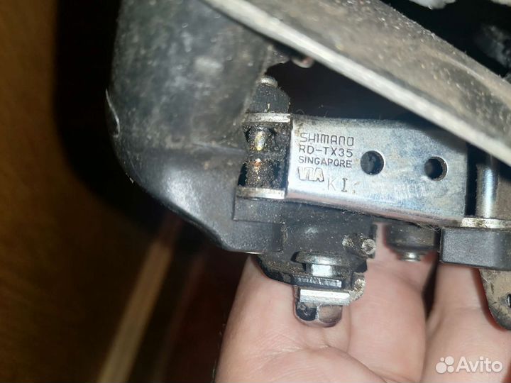 Задний переключатель shimano tourney