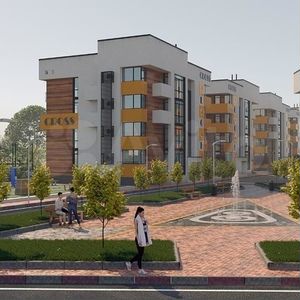 Своб. планировка, 27 м², 3/4 эт.