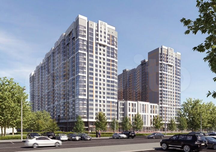 Квартира-студия, 25,5 м², 8/25 эт.