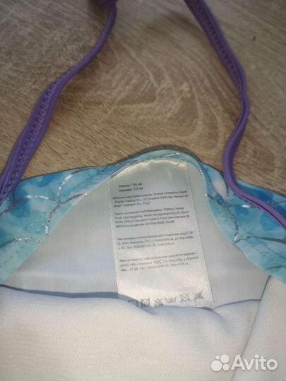 Купальник детский слитный