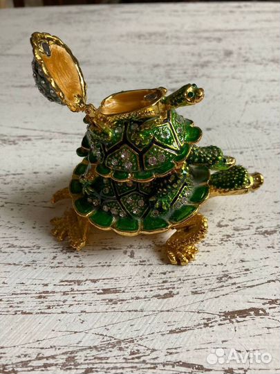 Шкатулка черепашка