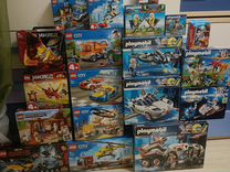 Новые наборы лего Lego и playmobil для мальчиков