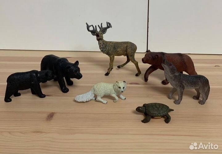 Наборы фигурок фивотных