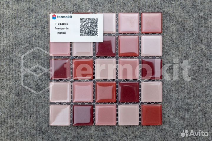 Стеклянная Мозаика Bonaparte Plum mix (4x25x25) 30