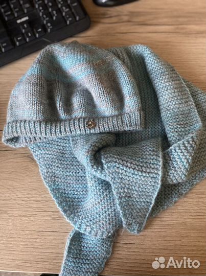 Комплект шапка и шарф женский