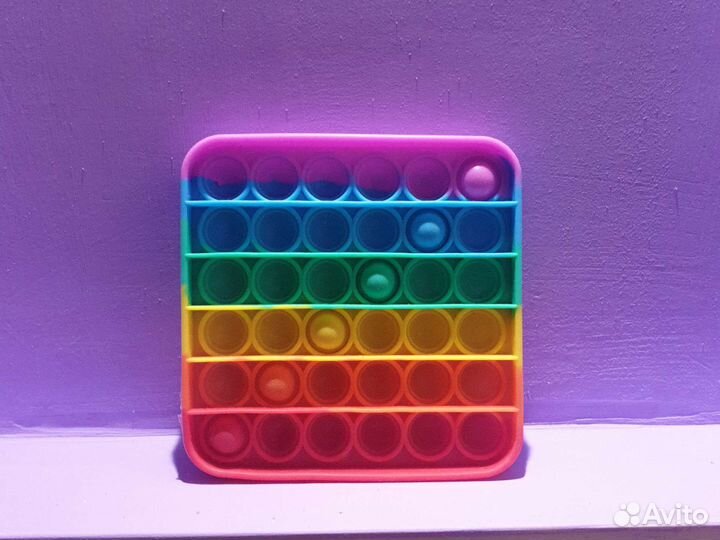 Поп-ит (попит, pop-it) разноцветный