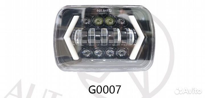 Фара LED Wrangler YJ Cherokee XJ Toyota Nissan