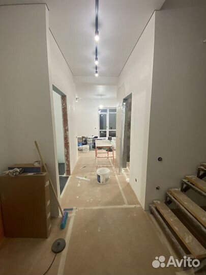 Шпаклевка стен под обои