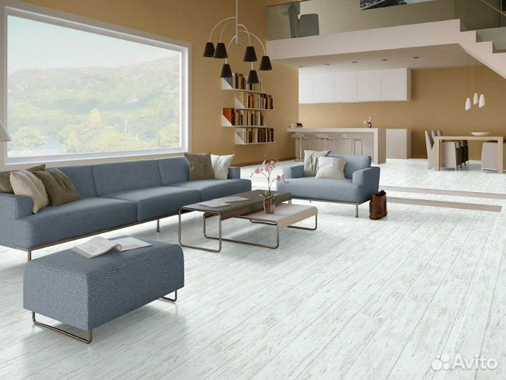 Ламинат Quick-Step Сосна белая затертая PER1235