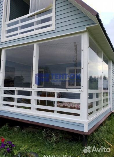 Мягкие окна для террас