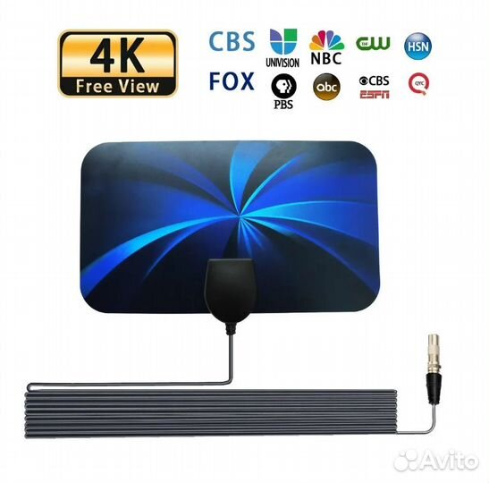 Антенна для цифрового тв. (На окно или за тв)