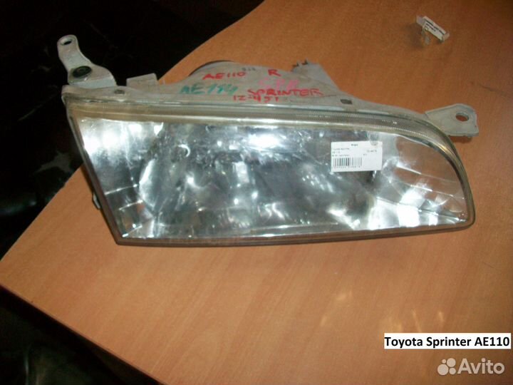 Фара на Toyota Sprinter (Тойота Спринтер) AE110