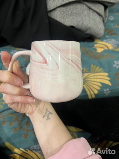 Кружка розовая
