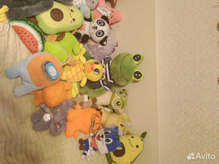 Мягкие игрушки пакетом