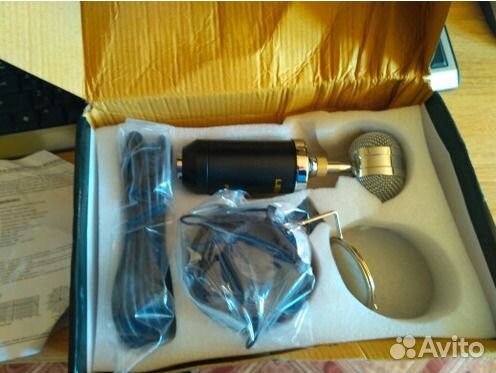 BM-8000 конденсаторный микрофон новый в коробке