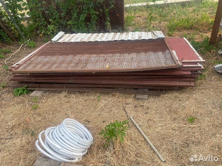 Секции забора бу