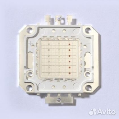 Светодиодная матрица RGB 20Вт. 12V (красный) -18V