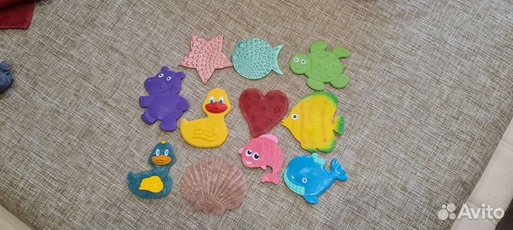 Коврики на липучках для ванной