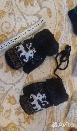 Рукавички перчатки от 0 до 1.5 лет