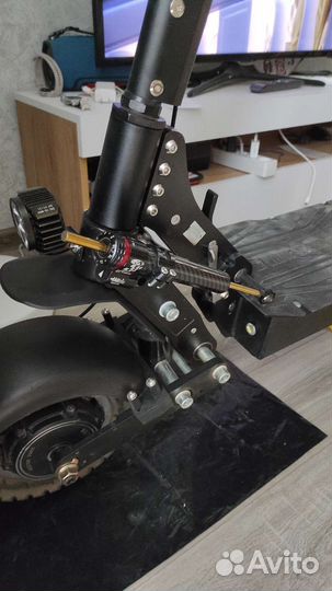 Электросамокат White siberia nerpa Black edition