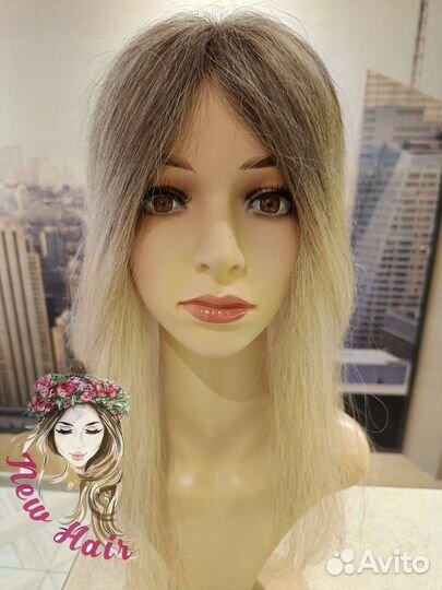 Накладка из натуральных волос