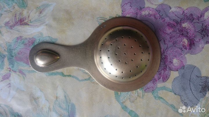 Ситечко серебро 916 эмаль Новое