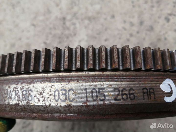 Маховик DSG 7 DQ 200 129 Зубов