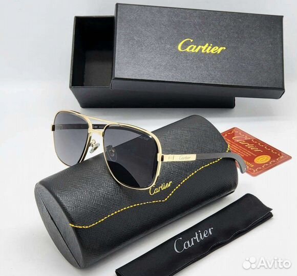 Cartier Солнцезащитные очки мужские