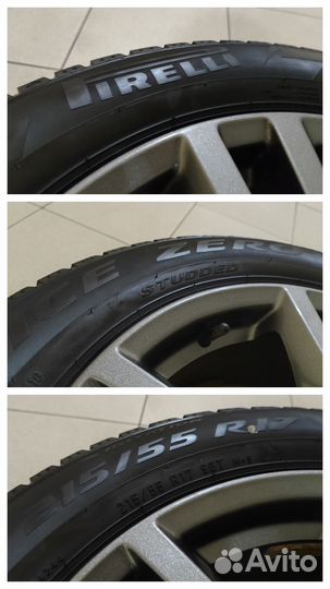 Зимний комплект 5х114.3 67.1 215/55 R17
