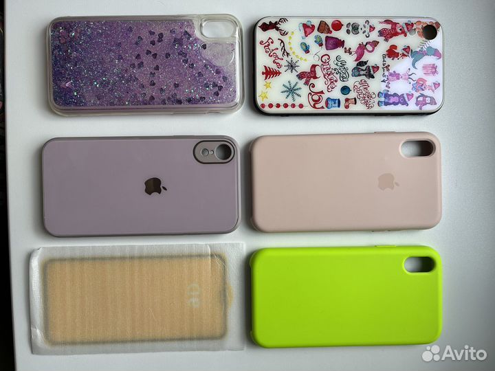 Чехлы и защитное стекло на iPhone xr