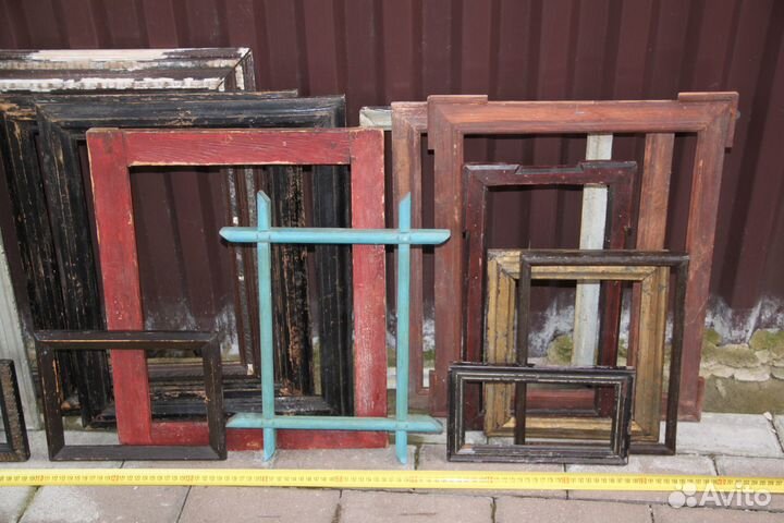 Рамка рамы старинные рама фоторамка багет 28 штук