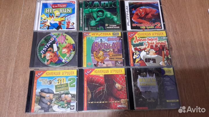 Диски с компьютерными играми