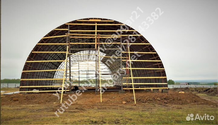Ангар под ключ 652 m2