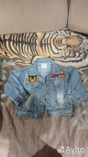 Джинсовка детская