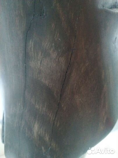 Статуэтка Лев из черного дерева Эбен