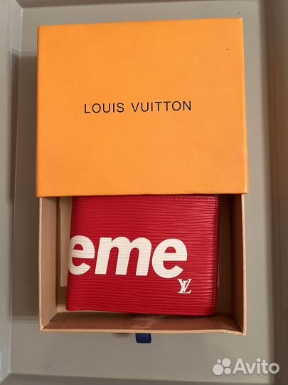 Кошелек портмоне Louis Vuitton Supreme новый