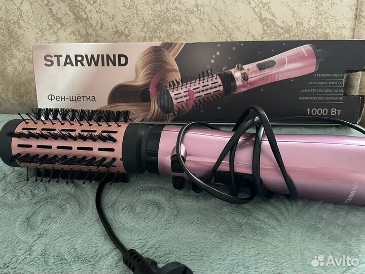 Фен щетка с вращением Starwind на запчасти