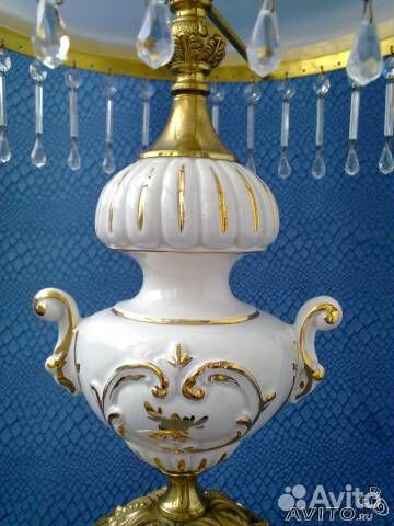 Антикварная настольная лампа, Испания