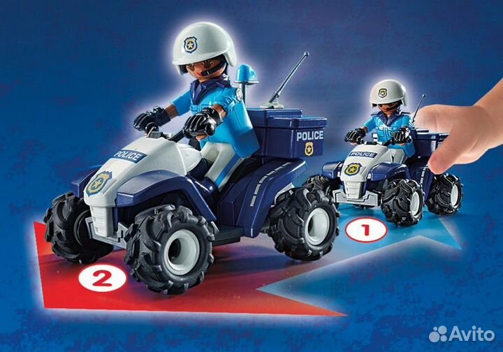 Playmobil 71092 Полицейский квадроцикл