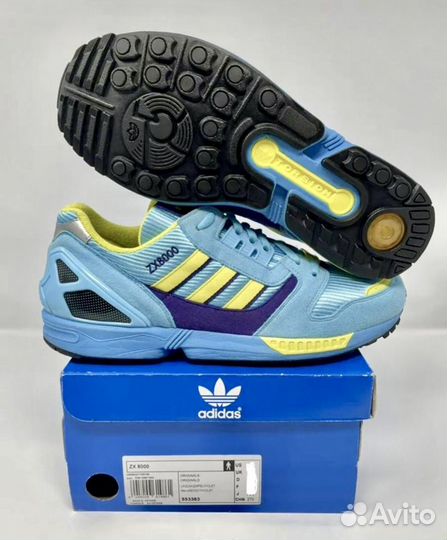 Кроссовки adidas zx 8000 Aqua 2009 Torsion Оригин