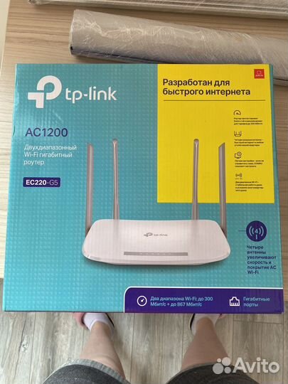 Роутер двухдиапазонный ес220-G5