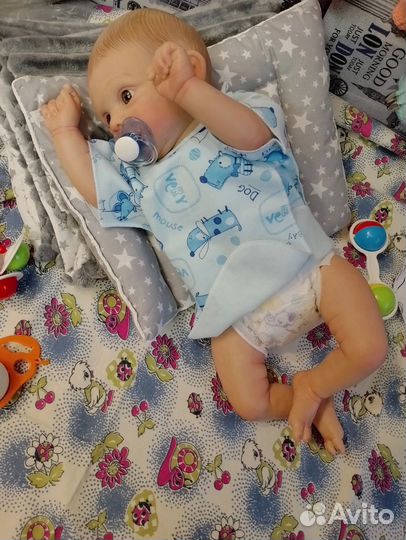 Кукла реборн силиконовая