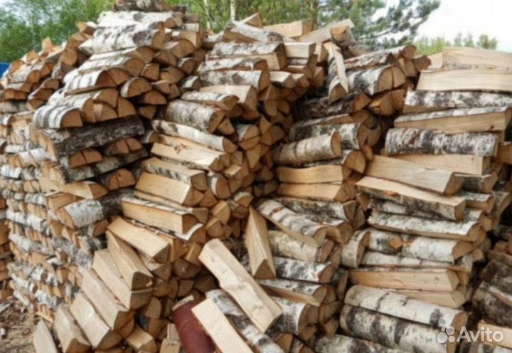 Дрова колотые