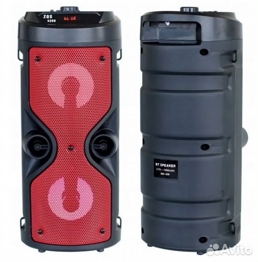 Портативная блютуз колонка ZQS 40см беспроводная